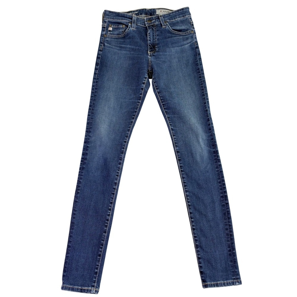 AG Adriano‎ Goldschmied Womens 26 Blue Farrah Skinny High Rise Jeans AG-ed Denim